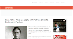 Desktop Screenshot of kahlo.org